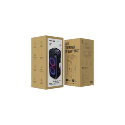 Party Life 700 Portable Speaker front view with dual 6.5 inch drivers