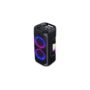Party Life 700 portable speaker with carry handle used at an outdoor party