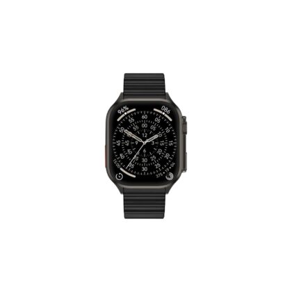 Green Lion Ultra Curve Smart Watch front view with curved HD display
