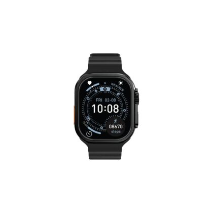 Green Lion Ultra Lite 49mm Smart Watch front view with TFT display