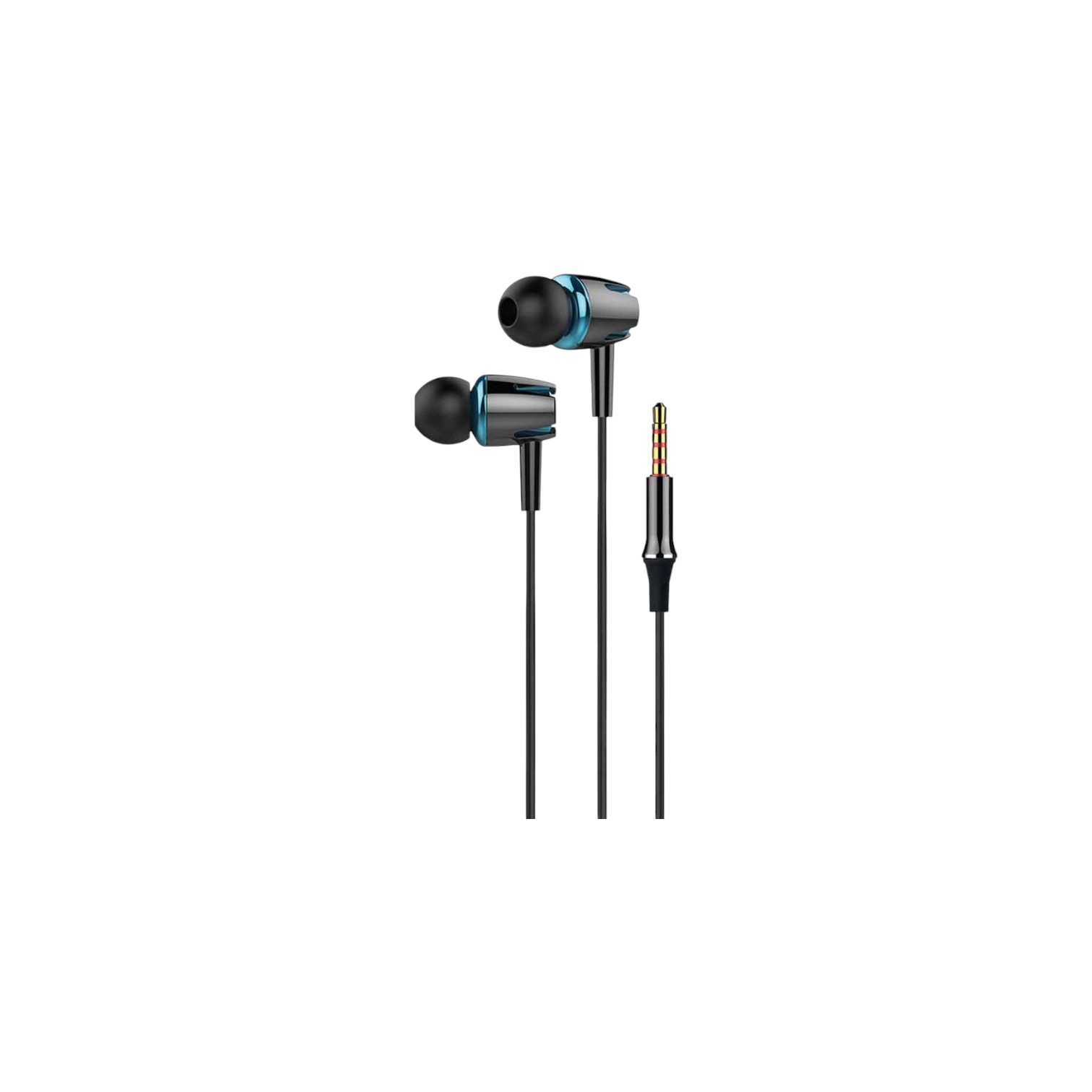 Green Lion Vibra Stereo Earphones in black with 3.5mm jack