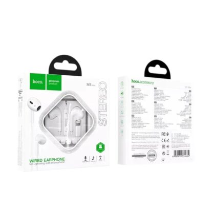 Hoco M1 Max Crystal earphone for iPhone Lightning