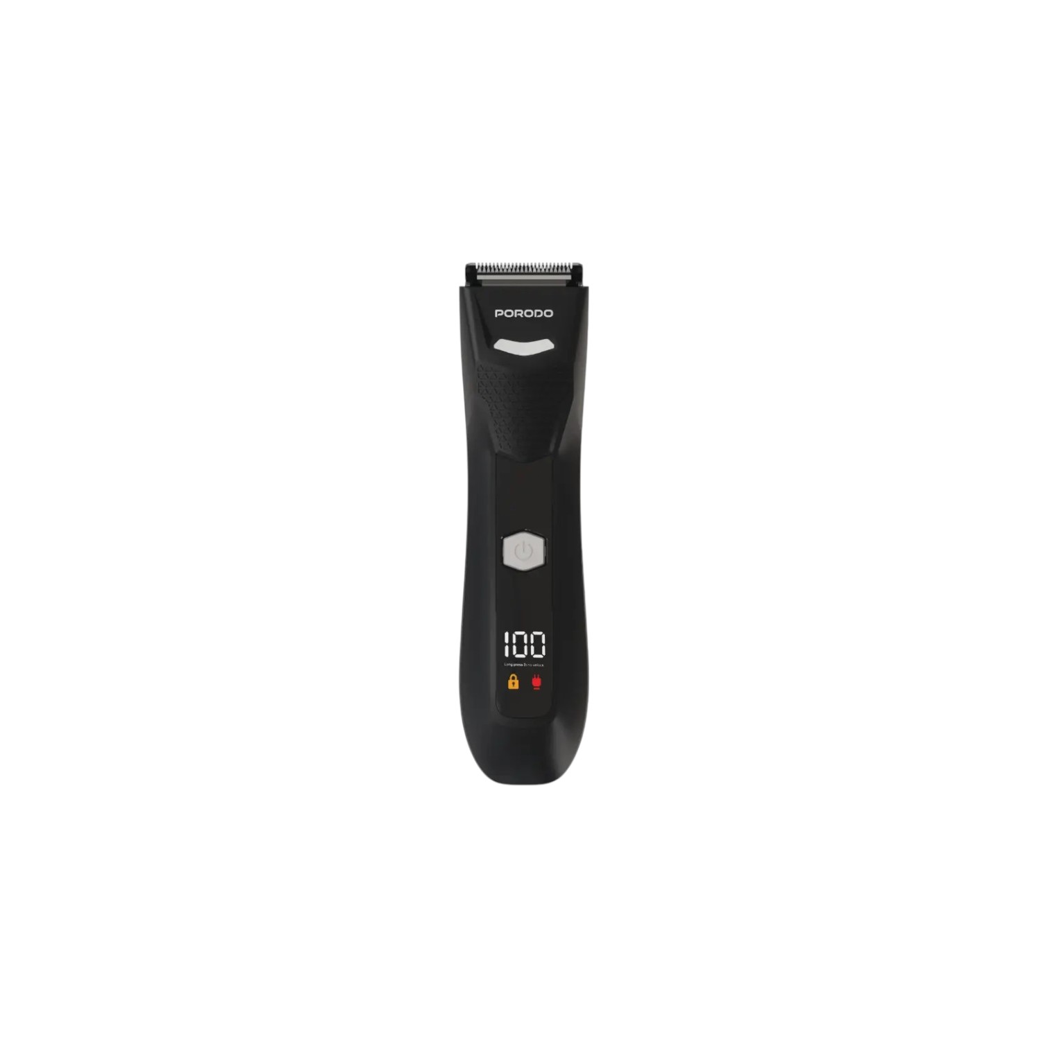 Compact Cordless Grooming Trimmer front view with ABS body