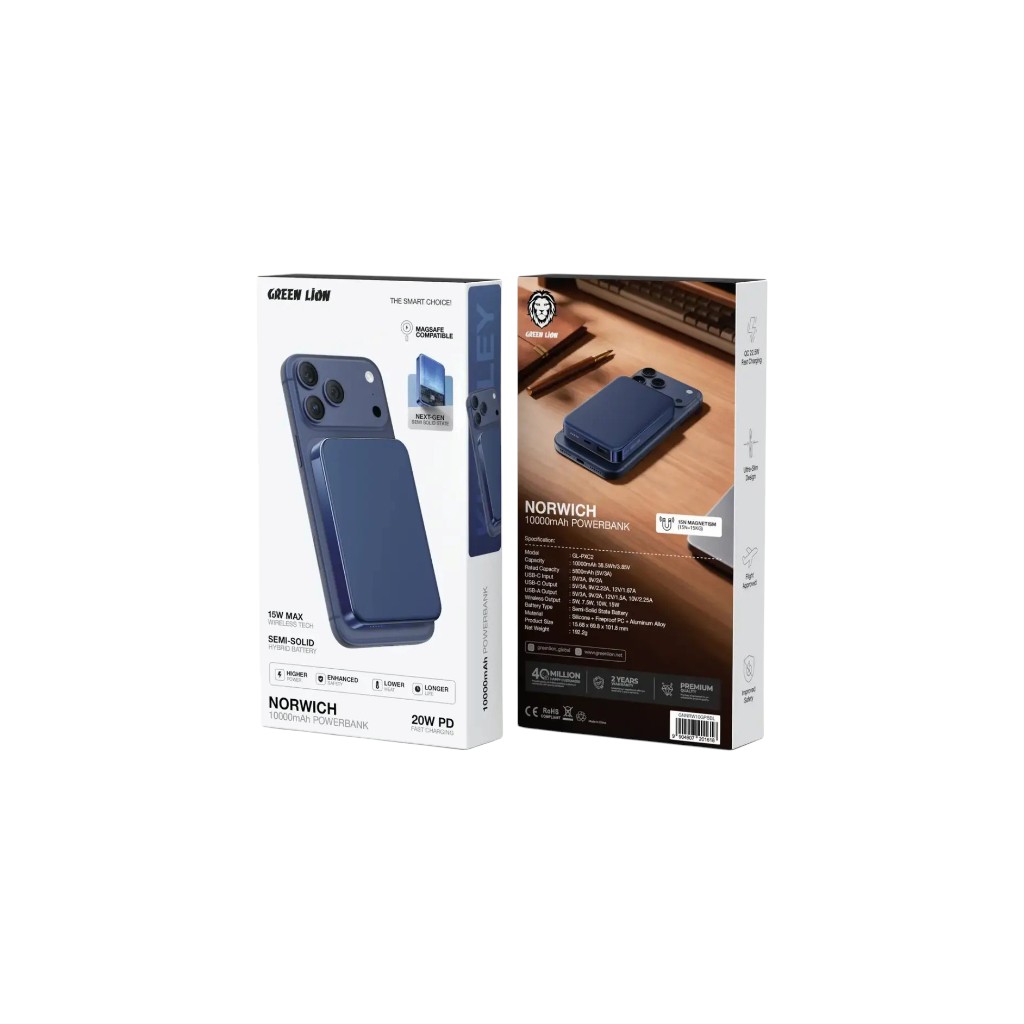 Green Lion 5000 Norwich Power Bank