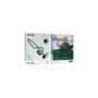 Green Lion Brussels Air Conduction Earphones in black showing open-ear titanium band