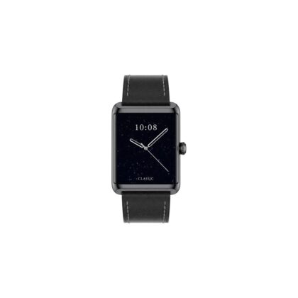Green Lion Prime smart watch stainless steel frame and rotating crown button