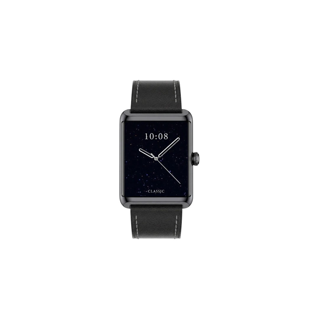 Green Lion Prime smart watch stainless steel frame and rotating crown button