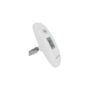 Green Lion digital luggage scale showing sturdy strap and metal hanging hook