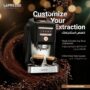 LePresso KaveMystique automatic Turkish coffee maker brewing traditional coffee on a kitchen counter