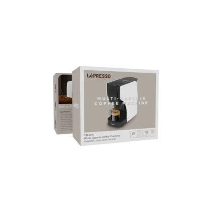 Lepresso Multi-Capsule Coffee Machine in modern finish with capsule holders