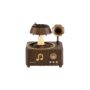 Porodo vintage aroma diffuser showing active raindrop simulation and ambient lighting
